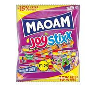 Haribo Maoam Joystixx | Case of 14 x 140g PMP Bags | Assorted Fruity Chewy Sweets