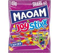 HARIBO MAOAM Joystixx ? Chewy Fruit Flavour Sweets ? 140g Share Size