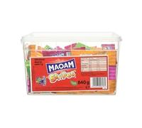 Haribo Maoam Stripes Sweets Drum 840g 58047