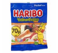 Haribo Mini Yellow Bellies Bag 60g (Pack of 20)