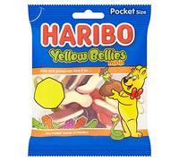 Haribo Mini Yellow Bellies Bag - Pack of 20 x 70G