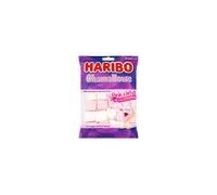 Haribo Pink and White Marshmallows 17kg Chamallows Bulk Sweets 140g pack of 12