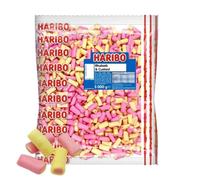 Haribo Rhubarb & Custard 3kg Share Bag, Classic British Fruit Flavour Sweets, Bulk Party Pack, Soft Chewy Candy, Sweet and Tangy Treats for Sharing, Picnics, Events and Gifts Great for Kids and Adults