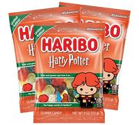 Haribo Ron Weasley Gummies - Pack of 3 (4 oz Bags) - Harry Potter Themed Gummy Candy - Fruity Flavored Chewy Treats with Wizarding World Shapes - Collectible Snack for Kids, Fans & Parties