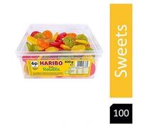 Haribo Fruit Rotella 800g Tub (100 Pieces Approx)