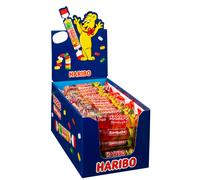 Haribo Roulette Fruit Gummy Flavor Roll 25G 50 Pack Display