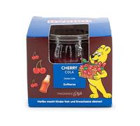 Haribo™ Scented Candle 85g, HxD: 6.5 x 8 cm, Glass Candle, Paraffin Wax, Gift idea, in Gift Box, deep red