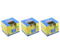 Haribo™ Scented Candle 85g, HxD: 6.5 x 8 cm, Glass jar, Paraffin Wax, Gift idea, in Gift Box, Yellow