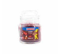 Haribo scented candle Cherry Cola Mini, candle in glass, cola cherry fragranc...