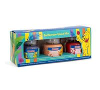 Haribo™ Scented Candle Gift Set, 3 Candles in Glass Jars, 85 g Each, Paraffin Wax, Gift idea, Purple/Orange/red