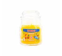 Haribo scented candle Tropical Fun Mini, candle in glass, tropical fruit frag...