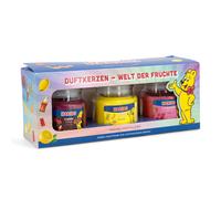 Haribo™ scented candles room fragrance aromatherapy glass gift set 3-piece set