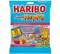 HARIBO Share The Happy Multipack Sweets Bag Black