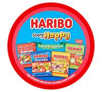 Haribo Share The Happy Mini Bags Sweets Tub, 600g
