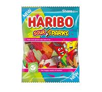 HARIBO Sour Sparks Pack of 12x140gm