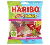 HARIBO Sour Sparks Sweets Sharing Bag 160g