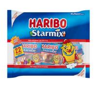 Haribo Starmix Multipack Mini Bag Sweets, 22 x 16g