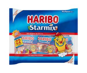 Haribo Starmix 22 Mini Bags Sweets 352g