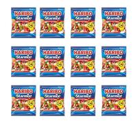 HARIBO Starmix Gummy Candy with Real Fruit Juice, Iconic Fruit & Cola Gummy Sweets Loved by All Ages, 140g (Pack of 12)