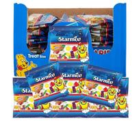 Haribo Starmix Sweet Mini Bags - 100 x 16g Bags - Bulk Party Pack of Mixed Flavour Fruity Sweets for Birthday Parties, Christmas, Halloween and Events.