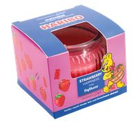 Haribo Strawberry Happiness scented candle