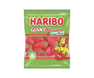 Haribo Strawbs Gone Mini 16G PK100