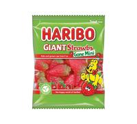 Haribo Strawbs Gone Mini Bags 16g (Pack of 100) 6954