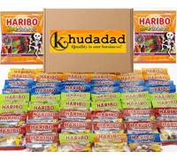 Haribo Starmix, Giants Strawbs, Tangfastics, Supermix Gummies, Gummy, Kids and Grown ups love it so, The happy world of the Haribo - 600g Box - Halloween Selection Hamper