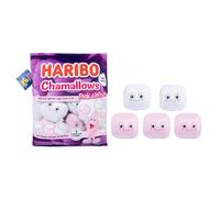 Haribo Sweets Snack Bag, Plushie Pillow Friends, Squeeze Fidget Toy - Share With Your Friends, 5 Plushies Per Pack, Pretend Imaginative Play, Gift 3+ (Chamallows)