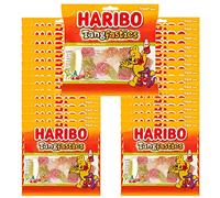 Haribo Tangfastics 25 x 16g Tangfastics Tricks Kids Halloween Sweets Sour Tangy Gummies Share Treat Bag Fizzy Fruit Cola Sweet Foam Flavour Gums