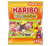 Haribo Tangfastics Fruit & Cola Flavour Fizzy Jelly Sweets Sharing Bag 175g
