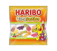 HARIBO Tangfastics - Sour and Fizzy Gummy Sweets - Multipack - 100 x 16g Mini Bags