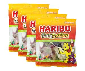 Haribo Tangfastics Sweet Gums 160g, Fizzy Fruit Flavour, Cola Flavour Sweets