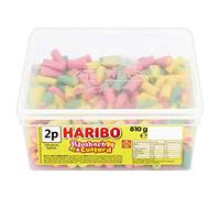 Haribo Tub Rhubarb & Custard (Pack of 2)