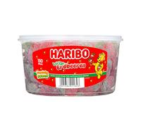 Haribo Wild Strawberries Sour 150 Pieces Sparkling Acid 1200g
