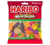 HARIBO Wine Gums Chew Bag - Pack of 12 x 160G