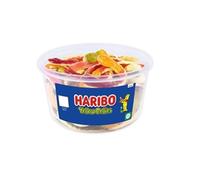 HARIBO Giant Snakes Yellow Bellies - Fruity and Chewy Gummy Sweets - 767g Tub