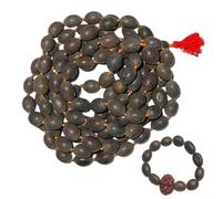 haridwar Kamal Gatta Japa Mala | Natural 51Beads and bracelet Lotus Seed Mala | Laxmi Pooja Mala | Meditation | Spritual Practice.2 Pcs
