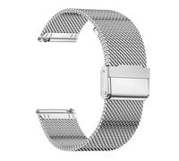 Harikiri 18mm 19mm 20mm 22mm Metal Straps Compatible with Garmin/Samsung/Amazfit/Huawei/Coros/Suunto/Polar/Timex/GRV/Fitpolo/Veryfitpro/RUIMEN/Jugeman/CMF,Smartwatch Ersatzarmband for Men Women