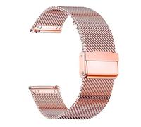 Harikiri 18mm Metal Straps Compatible with Garmin Venu 3S/2S/Vivoactive 4S/3S/Active S/Forerunner 265S/255S/255S Music,Fossil Women's Gen 6 42mm/5E 42mm/Women's Gen 4 Sport