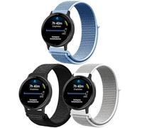 Harikiri 20mm Nylon Straps Compatible with Garmin Vivoactive 5/3,Garmin Venu/Venu 2 Plus/Venu Sq/Sq 2/Sq Music/Sq 2 Music