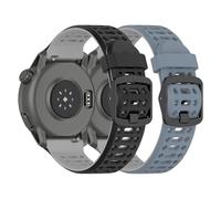Harikiri 2pcs Bands Compatible with Coros Pace 4/3/Apex 2 Pro/Apex Pro/Apex 46mm,Sport Silicone Band For Men Women