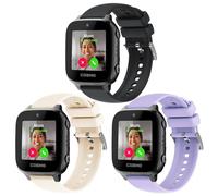 Harikiri 3 Pack Silicone Bands Compatible with Gizmo Watch 3/2/1,Cosmo JrTrack 4/3/2 SE/2/1,Gabb SmartWatch 3/2/1