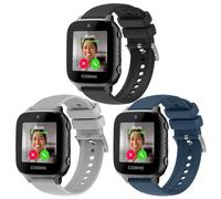 Harikiri 3 Pack Silicone Bands Compatible with Gizmo Watch 3/2/1,Cosmo JrTrack 4/3/2 SE/2/1,Gabb SmartWatch 3/2/1