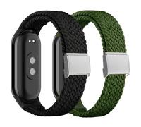 Harikiri Braided Bands Compatible with Xiaomi Mi Band 10/9/8,Sport Nylon Replacement Band for Women and Men