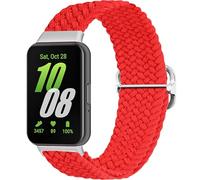 Harikiri Braided Bracelet with Samsung Galaxy Fit 3, Elastic Sport Nylon Solo Loop Watch Strap for Samsung Galaxy Fit 3 SM-R390, Men and Women