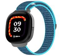 Harikiri Braided Nylon Watch Compatible with Fitbit Ace LTE,Breathable Sport Replacement Straps Soft Adjustable Solo Loop Nylon Wristband Band Google Ace LTE