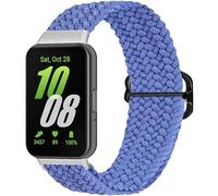 Harikiri Braided Straps Compatible with Samsung Galaxy Fit 3,Elastic Sport Nylon Solo Loop Replacement Strap for Samsung Galaxy Fit 3 SM-R390,Women and Men