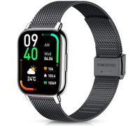 Harikiri Metal Bands Compatible with Fitpolo smart watch IDW13/IDW16/IDW19,22mm Straps for Woneligo W13,Veryfit IDW19,TOOBUR IDW26/IDW20/IDW16,FITVII HM57/HM78/H56,RUIMEN D1/H1 for Smartwatch