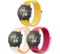 Harikiri Nylon Watch Straps 20-22mm Compatible with COROS PACE 3, APEX Pro/2 Series for Men and Women